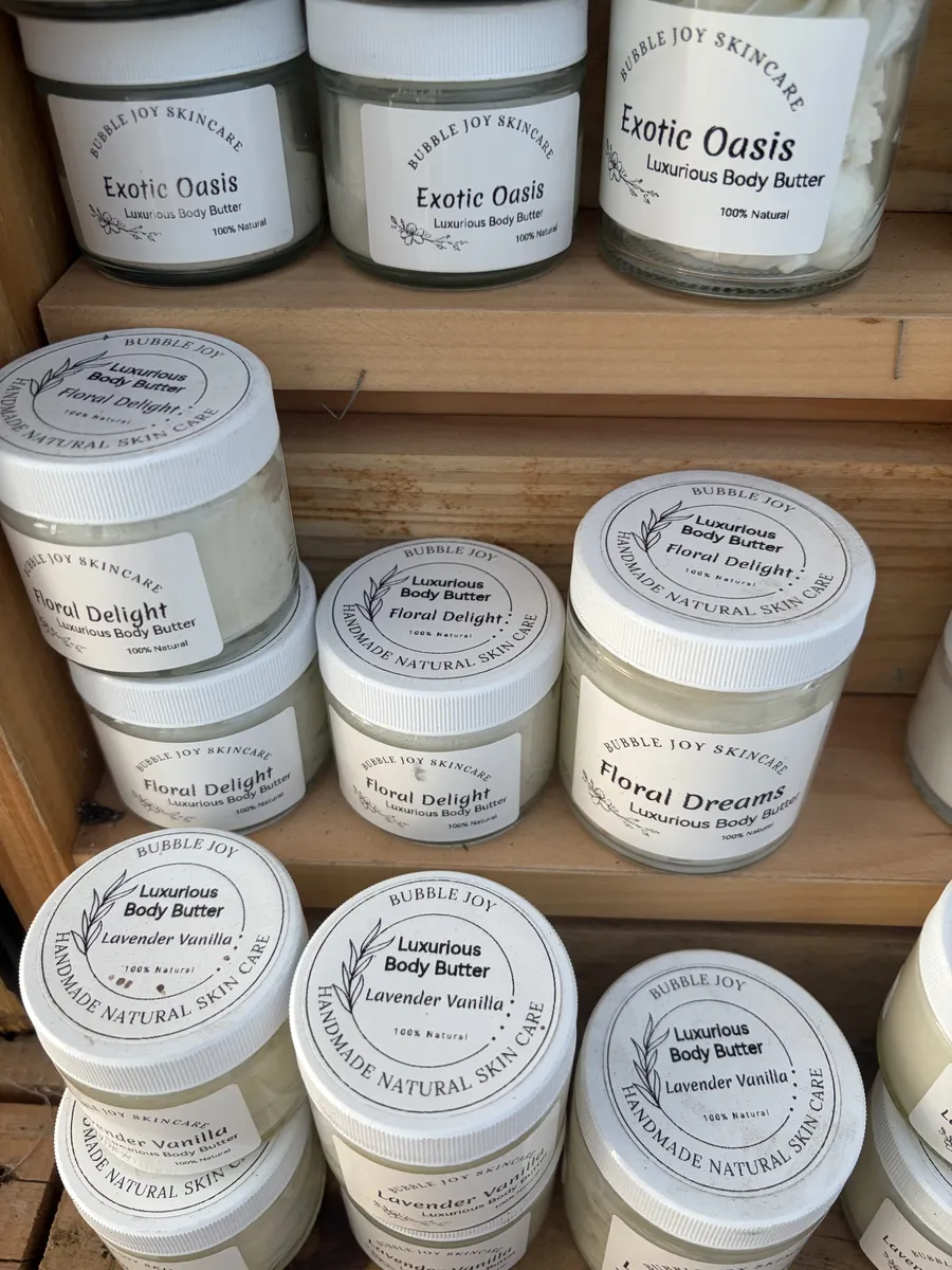 Whipped body butters