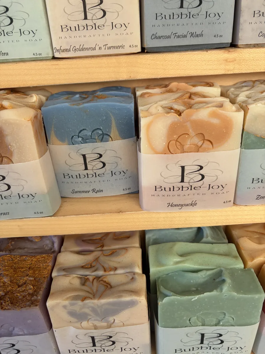 Hand-cut soap bars