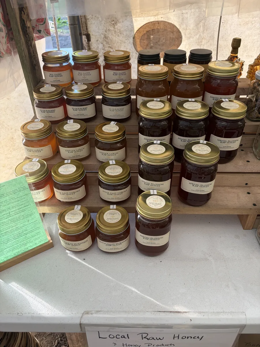 Local raw honey