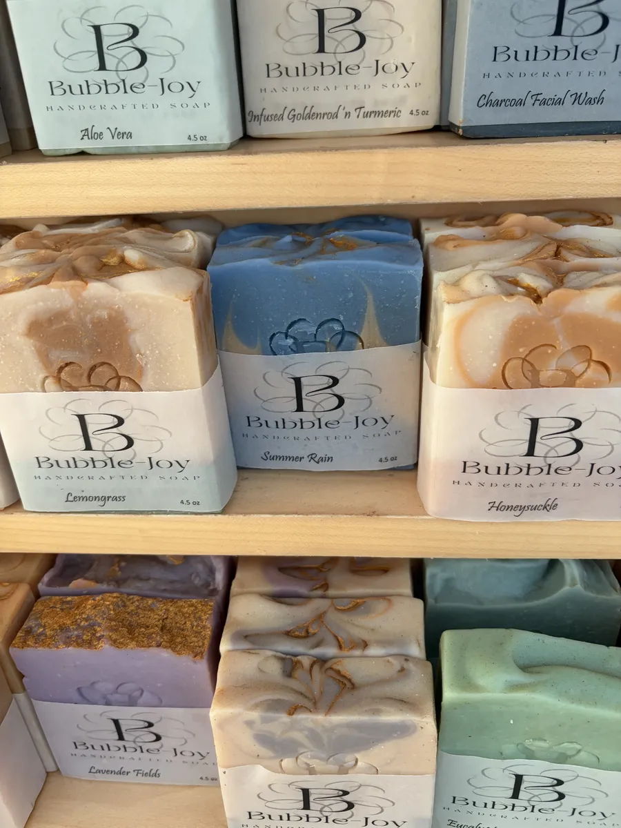 Lemongrass, Summer Rain and Honeysuckle bars